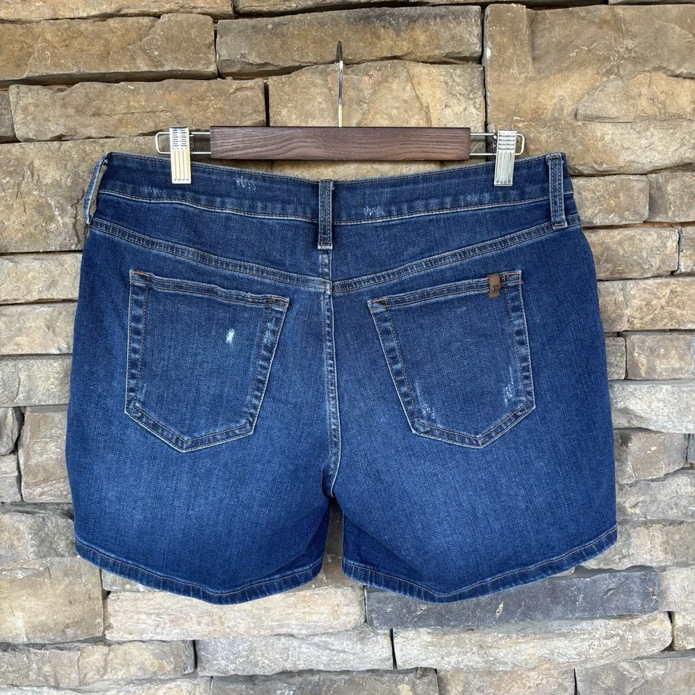 Joes Jeans Womens Jeans Shorts Blue Denim‎ Mid-Rise Womens Size 31